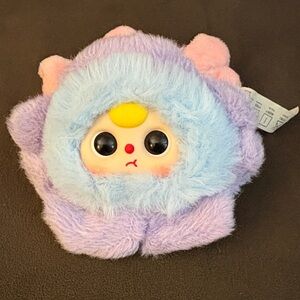 Baby Three Flower Hair Ring Purple Flower